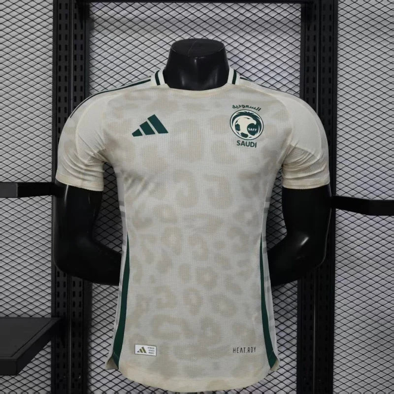 Maillot Arabie Saoudite Extérieur 2026 — Beige Léopard
