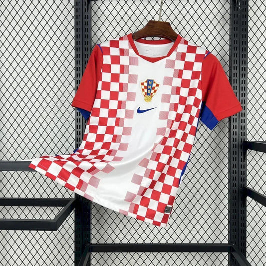 Maillot Croatie Domicile 2026 — Damier Iconique