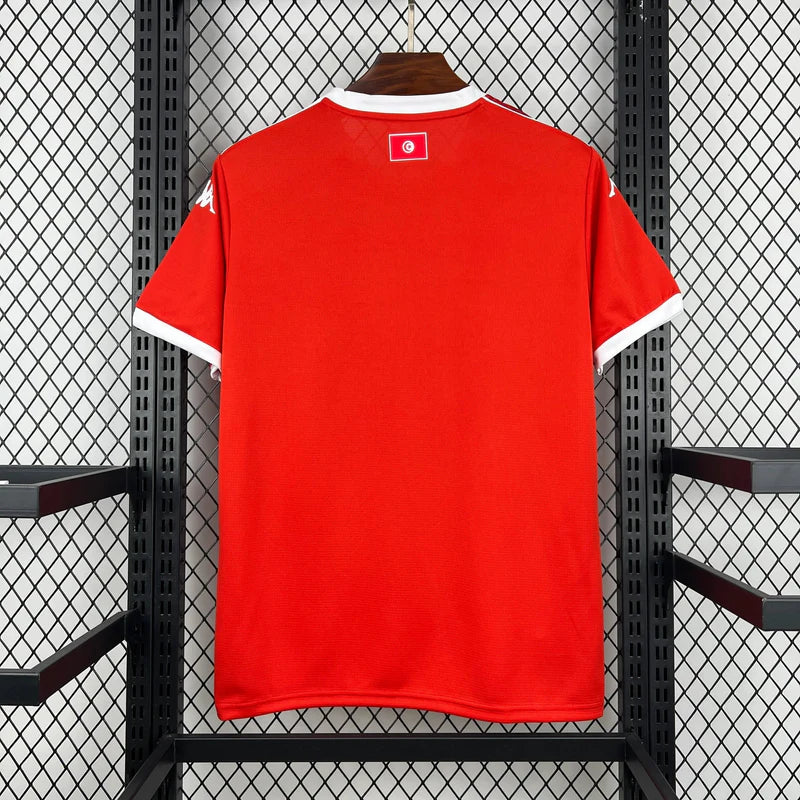 Maillot Tunisie Domicile 2026 — Rouge Passion