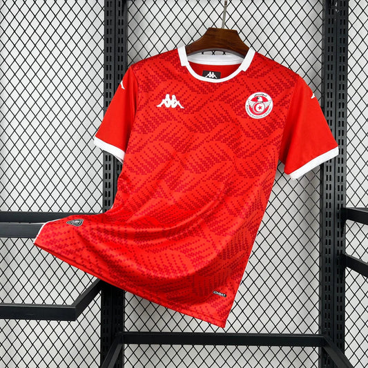 Maillot Tunisie Domicile 2026 — Rouge Passion